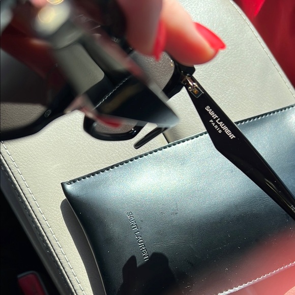 Saint Laurent Black Sunglasses with Case main image 7